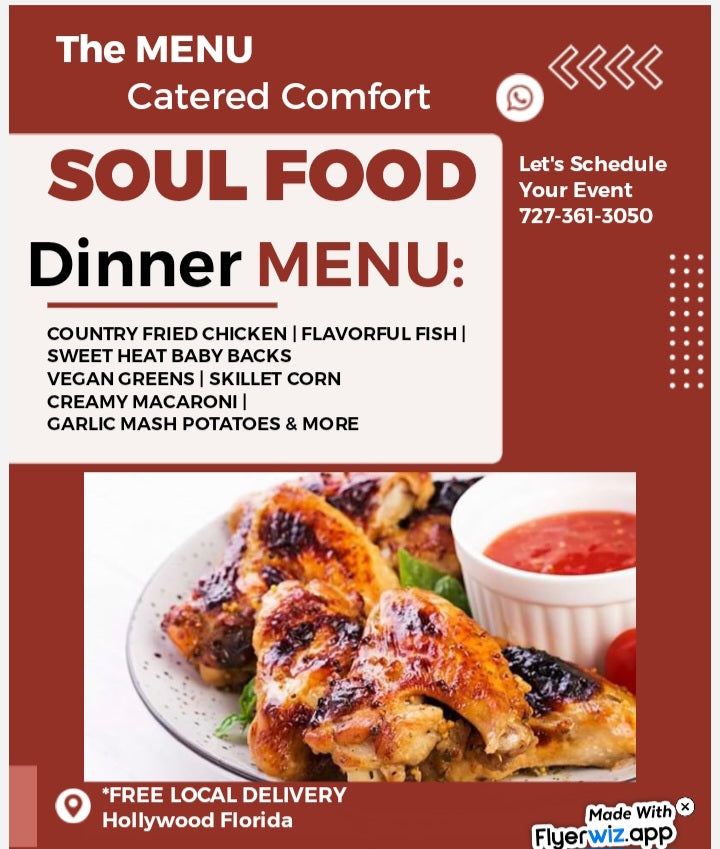 Southern Charm Menu